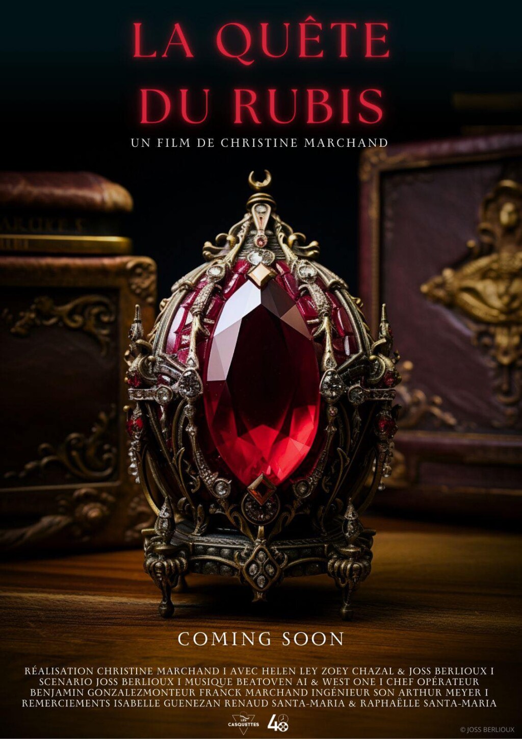 Filmposter for LA Quête du rubis